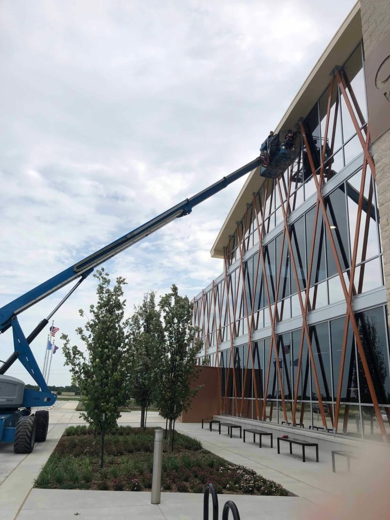 Commercial Window Film Installation